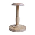 thumbnail image 1 of Soporte para Sombreros, Soporte de Exhibición de Madera, Mercado Minorista de Salón, Estante de Exhibición de Decoración, Soporte de Exhibición de Pel Altura total 23cm, 1 of 8