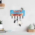 thumbnail image 6 of Hand Watermelon Hello Summer Mail Holder Organizer Wall Mount with Shelf Key Holder Key Rack with 5 Key Hooks for Wall Decorative, 6 of 6