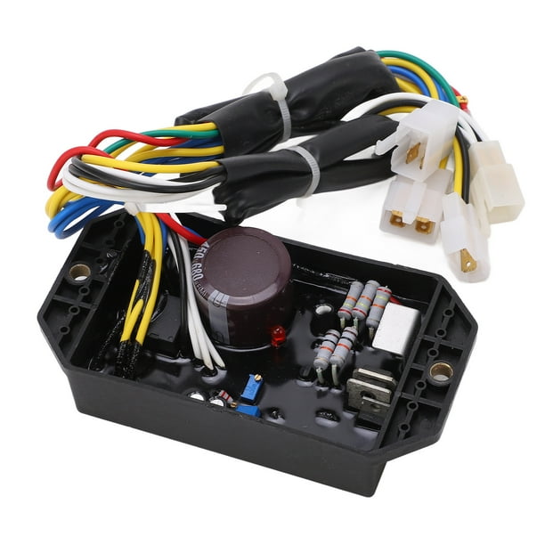 Tablero Estabilizador De Voltaje Automático, Buena Compatibilidad Regulador De Voltaje De Generador Estable De 185-260 V Fácil De Instalar Para Generadores Trifásicos De 5 KW