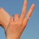 thumbnail image 4 of OUNONA 2Ud Anillo Ajustable De De Ángulo En Cobre Plateado Para Y Uso En Pareja, 4 of 8