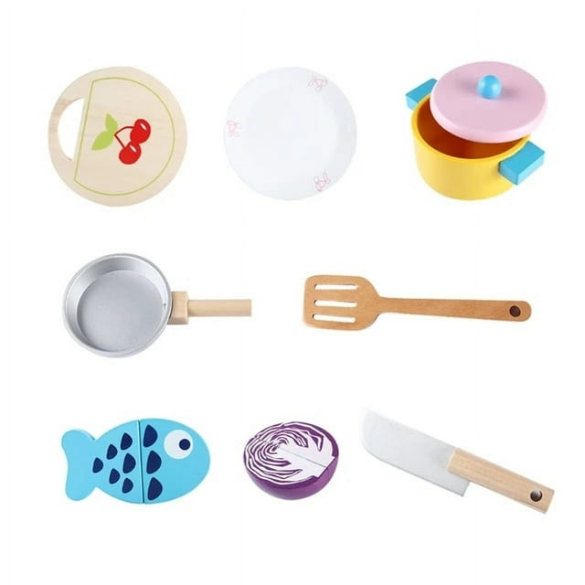 Kid Pretend Teapot Set for Tea Party Kitchen Pretend Playset Toy