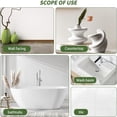 thumbnail image 3 of Tub & Tile Refinishing Spray Paint, 2‑Pack 450ml Cans(White), Quick‑Dry DIY Paint for Bathroom Tub, Tile, Sink & Countertop Resurfacing, 3 of 6
