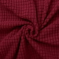 thumbnail image 3 of Armless Accent Chair Slipcover, Stretch Spandex Jacquard Fabric for Armless Accent Chair,Non-Slip Sofa Couch Cover Furniture Protector for Dining Living Room Office Reception Chair, Wine Red, 3 of 3