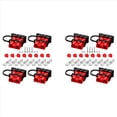 thumbnail image 1 of 2X Conector Anderson, Batería de Calibre 6-12 de 50 Amperios, Conexión Rápida con Tapón Antipolvo, Desconexión del Enchufe Anderson de 12 V-36 V, 1 of 5