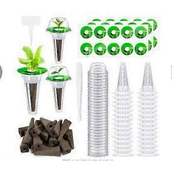 Seed Pod Kit For Aerogarden Grow Anything Seed Pod Kit Hydroponic Growing Kit With Plant Baskets Labels Plant