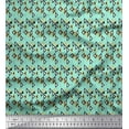thumbnail image 1 of Soimoi Poly Georgette Fabric Dot & Triangle Shirting Decor Fabric Printed Yard 52 Inch Wide, 1 of 1