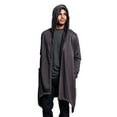 thumbnail image 4 of Victorious Long Length Drape Cape Cardigan Hoodie - Multiple Colors & Sizes, 4 of 8