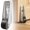 Black*2, variant on 2-Pack Vertical Track Roller Wheel for Sliding Barn Doors, Quiet Soft Rubber Caster for Cabinet Gate & Drawer, 110LBS Load Capacity, Smooth Glide, Rustproof, Black, By Harlik