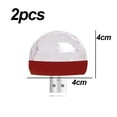 thumbnail image 2 of USB Mini Disco Light, Party Lights Ball Sound Activated, DJ Disco Ball Stage Lights, 2 of 6