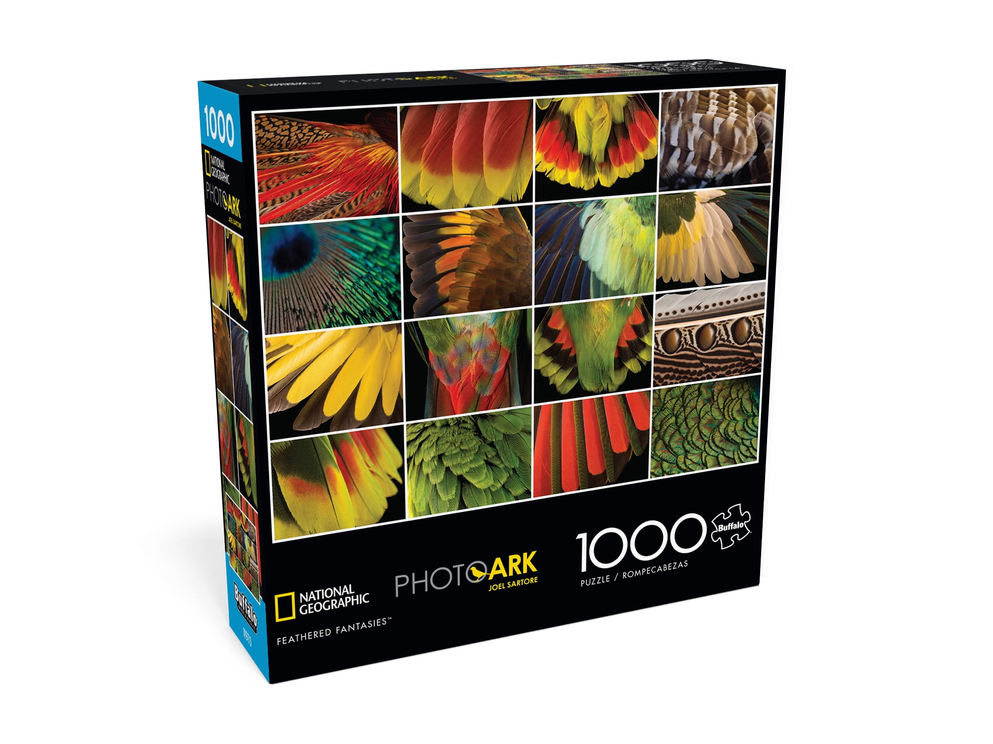 Buffalo Games 1000-Piece National Geographic Feathered Fantasies Interlocking Jigsaw Puzzle