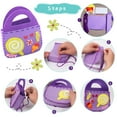 thumbnail image 4 of SHELLTON 4 Pack Kids Sewing Kits for Beginners（Handbag, Fun DIY Kids Craft and Sew Kits for Boys and Girls Set, Preschool Educational Toys, DIY Art Craft Hand Stitch Play Set, 4 of 5