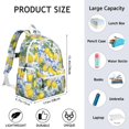 thumbnail image 6 of Lemon Backpack for School,Cute School Bag,Schoolbag with Adjustable Shoulder Straps & Padded Back,13.4"x11"x4.7", 6 of 6