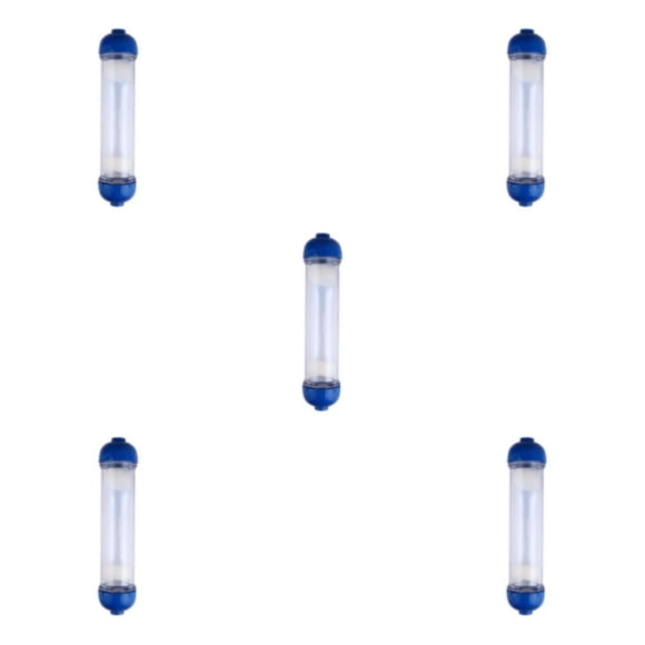 Injueey Transparent Water Filter Housing Refill Filter Osmosis Reverse Shell Inline Type2 NO2