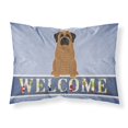 thumbnail image 1 of Funda de almohada de bienvenida Caroline's Treasures Mastiff Brindle estándar BB5596PILLOWCASE, 1 of 1