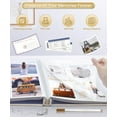 thumbnail image 5 of Popotop Photo Album Self Adhesive Scrapbook Album for 4x6 5x7 8x10 Pictures DIY Photo Book as Scrapbooking Supplies Kits, Birthday Gifts for Women Mom Wedding Baby Family Travel, 5 of 14