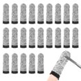 thumbnail image 1 of Uxcell 24-Pack Protectores de Dedos para Cortar, Guantes de Punta de Dedo de Fibra HPPE para Escultura/Cocina [Negro Gris], 1 of 7