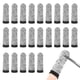 thumbnail image 1 of Uxcell 24-Pack Protectores de Dedos para Cortar, Guantes de Punta de Dedo de Fibra HPPE para Escultura/Cocina [Negro Gris], 1 of 7