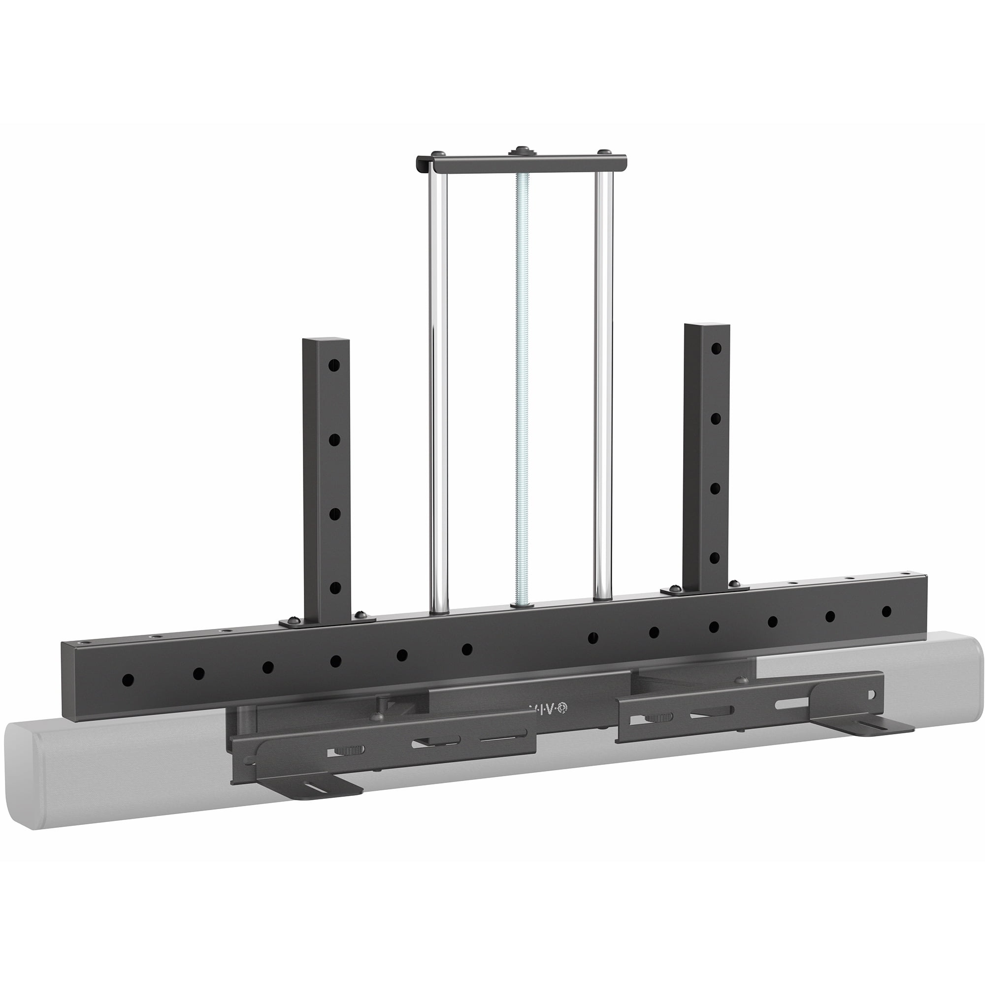 VIVO Height and Depth Adjustable Soundbar Bracket Mount for Wall Mounted TV