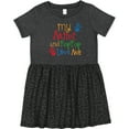 thumbnail image 3 of Inktastic Mimi and Poppop Love Me Girls Toddler Dress, 3 of 5