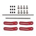 thumbnail image 2 of KLKCMS 1/10 Barre de Taureau RC Crawler Légère Barre de Taureau RC, Pièces de Rechange en Métal CNC pour 1/10 Rouge, 2 of 9