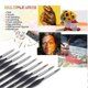 thumbnail image 5 of Detail Paintbrushes-9 Piece Detail Brush Set for Acrylic,Watercolor, Oil, Model -Small Paintbrush w, 5 of 5
