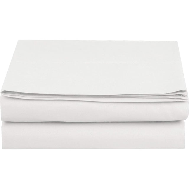 Mocassi Drap Plat 1500 Fils, Lot de 4, Cal Très Grand, Blanc