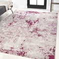thumbnail image 4 of JONATHAN Y CTP103B-5 Contemporary POP Modern Abstract Vintage Faded Maroon/Gray 5 ft. x 8 ft. Area Rug, 4 of 8