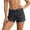 Dark Gray, variant on Women Mid Rise Jeans Shorts Frayed Fringed Summer Stretchy Casual Denim Shorts with Pockets S-2XL Black