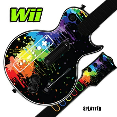 Wwii Wood - MightySkins Skin Decal Wrap Compatible with GUITAR HERO Sticker Protective Cover 100's of Color Options