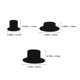 thumbnail image 2 of NUOLUX 15Ud Sombreros Pequeños De Fieltro Negro Para Manualidades Con Estilo Y Cómodo, 2 of 8
