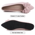 thumbnail image 4 of Zapatos de vestir de gamuza SAILING LU para mujer, color rosa claro, 4 of 7