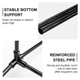 thumbnail image 4 of edx Portable Badminton Net Set - 10FT Adjustable Height for Outdoor & Indoor Use, Includes Carry Bag, Easy Setup No Tools Needed, Blue-Black, 4 of 9