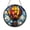 Acrylic 3.5 Inch, variant on Stained Glass Hot Air Balloon Panel, Window Hanging Sun Catcher, Colorful Travel-Themed Home Accent, Perfect Gift for Nature Enthusiasts