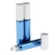 thumbnail image 5 of 3 frascos de perfume con rodillo para aceites esenciales, mini viales de vidrio. Azul real, 5 of 7