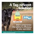 thumbnail image 2 of Allflex Global Maxi Blank Cattle Ear Tags 25 Count Orange, 2 of 4