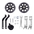 thumbnail image 1 of Ruedas de Entrenamiento para Bicicleta Flash Mute Wheel Kit Montado en Estabilizador de Bicicleta con Campana para Bicicletas de 12 14 16 18 20 Pulgadas, 1 of 1