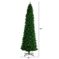 thumbnail image 2 of Nearly Natural 12ft. Slim Green Mountain Pine Artificial Christmas Tree with 3235 Bendable Branches, Green, 2 of 6