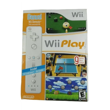 Wii Play (Nintendo ) Bundle with Wii Remote