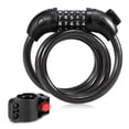 thumbnail image 1 of HLONK Cable Bike Lock  Bicycle Coded Wire Lock Anti-Thef 5 Digit Resettable Combination Coiling Bike Cable Lock for Bicycle Outdoors, 1 of 7