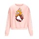 thumbnail image 3 of Sudadera sin capucha para hombre, cuello redondo, deportiva, con estampado de béisbol, sudadera con capucha, manga larga, blusa de poliéster para hombre, 3 of 4