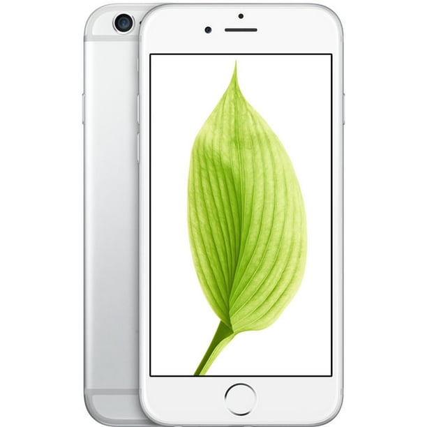 Apple iPhone 6 128GB Silver (Verizon) Refurbished B - Walmart.com