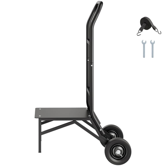 10-Chair Folding Chair Rack Cart - Heavy Duty 150LB Capacity Push-Style Chair Dolly with Non-Slip Pads - Space-Saving Storage Caddy for Banquet, Church, Event & School Chairs