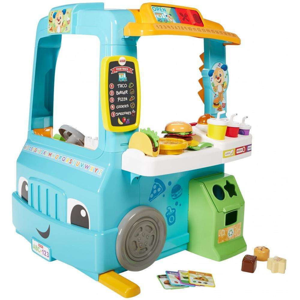 Fisher-Price Laugh & Learn Servin' Up Fun Food Truck DYM74 NEW 