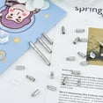 thumbnail image 3 of 50Pcs Scrapbook Extension Screws Photo Albums Extension Post Replacements 12x5mm Binding Screws Platinum Extention, 3 of 7