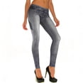 thumbnail image 4 of Jeggings For Women Neat Appearance Everyday Style Summer Picnic Outfits Active Lounge Flowy Look Road Trip Everyday Outfit For Vacation And Travel Black Free Size, 4 of 6