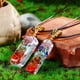 thumbnail image 3 of RV Colgante de cristal de energía curativa, collar de piedras curativas de Reiki, generador de purificación corporal emocional, colgante con cordón ajustable, curación espiritual Rojo Verde, 3 of 5