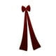 thumbnail image 5 of Lazo Navideño Grande, Decoración Navideña para Puerta de Entrada, Hogar, Fiesta, Exterior, Ventana, Decoración para Boda, Porche, árbol de Navidad, La Vino tinto, 5 of 8