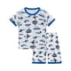 thumbnail image 1 of Conjunto de pijama de manga corta para niños, ropa de dormir de cohete, dibujos animados, Verano, 1 of 2