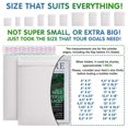 thumbnail image 4 of White Poly Bubble Mailers 6.5 x 9 Inch. Pack of 500 Padded Envelopes Waterproof. Self Seal Padded Mailers with Durable Seams. Lightweight Padded Shipping Envelopes for Mailing Fragile Things, 4 of 8