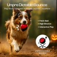thumbnail image 4 of ZHIERDE Pelotas interactivas para perros chirriantes, juguete de goma duradero para masticadores agresivos, pelota para perros de alto rebote y pelota flotante para buscar, juguete para masticar indes, 4 of 5